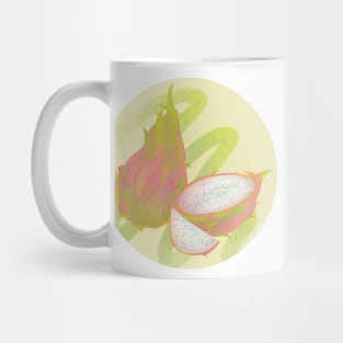 Dragonfruit Illustration Mug